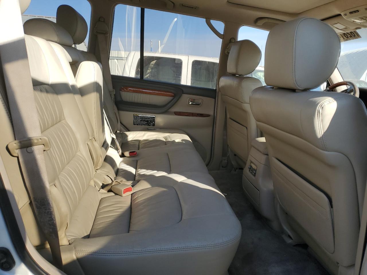 2003 Lexus LX VIN JTJHT00W533525098 Copart auction photo, front end damage thumbnail 11
