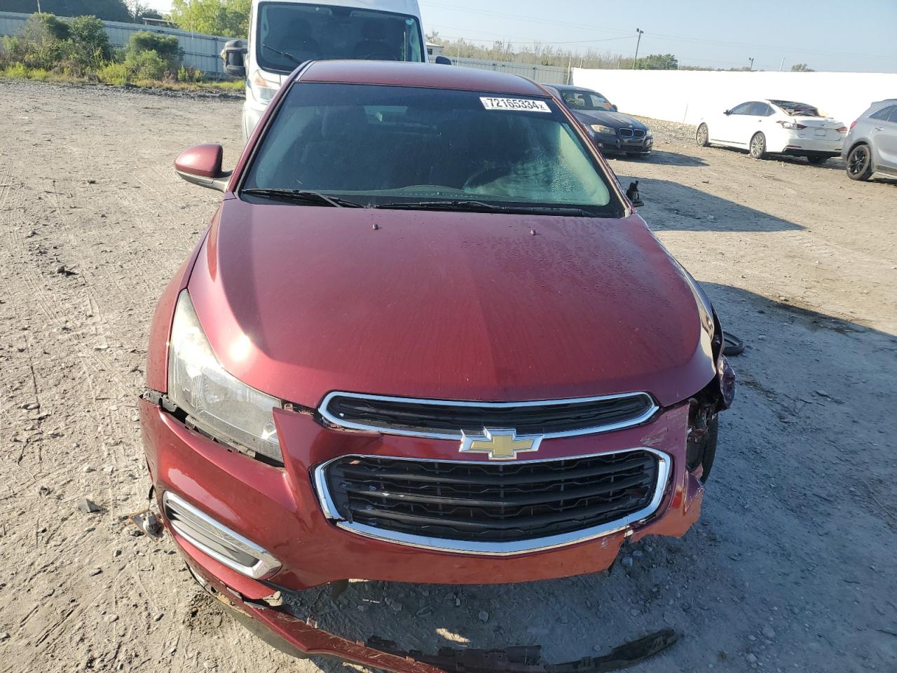 2016 Chevrolet Cruze VIN 1G1PE5SB6G7167176 Copart auction photo, front end damage thumbnail 5