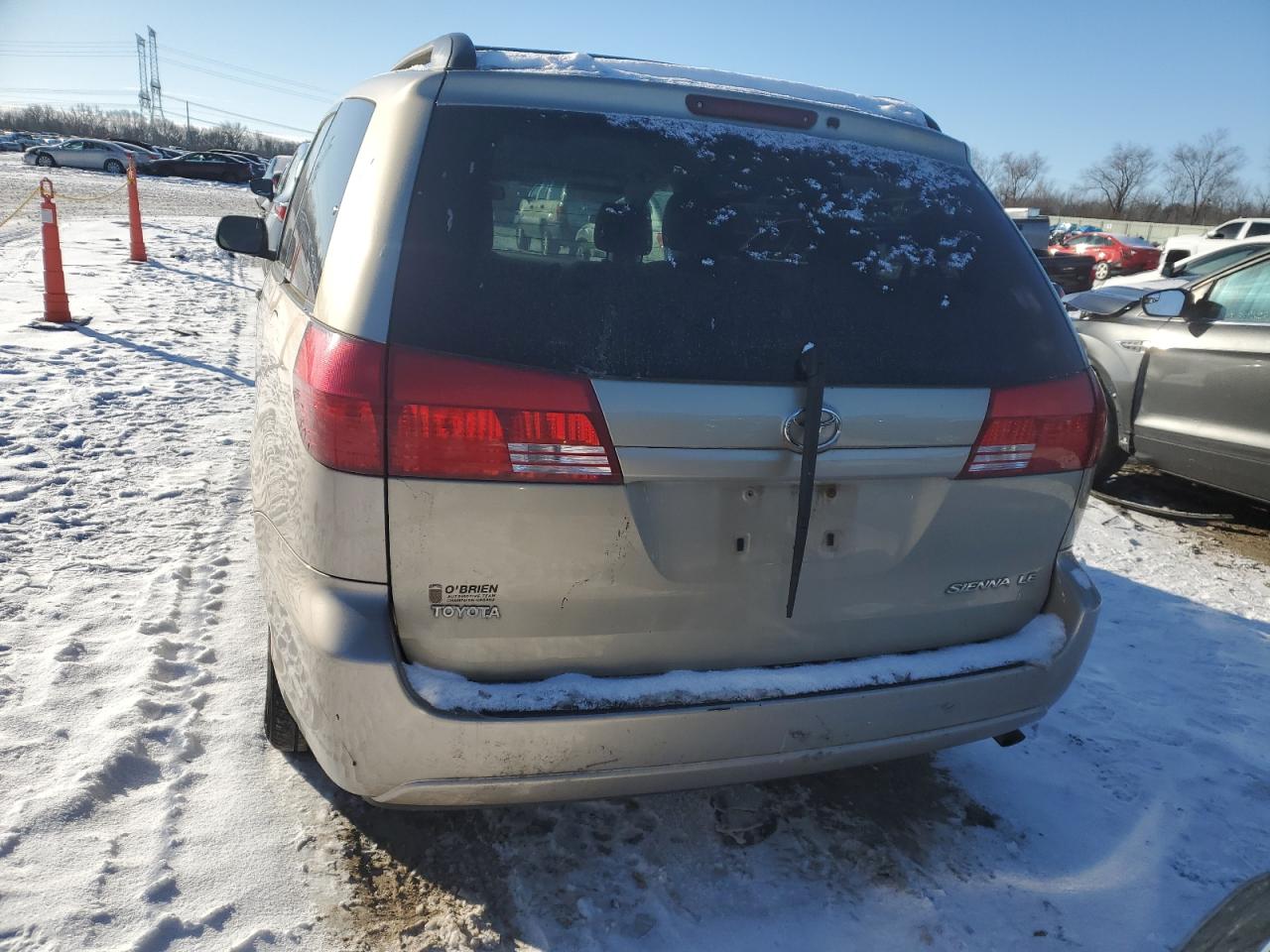 2004 Toyota Sienna VIN 5TDZA23C94S164548 Copart auction photo, all over damage thumbnail 6