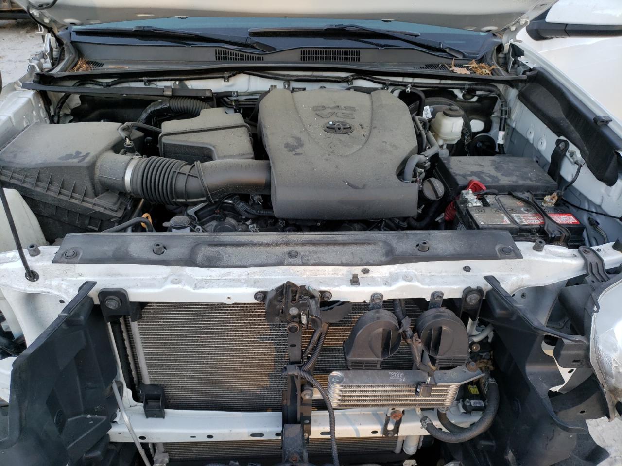 2020 Toyota Tacoma VIN 3TMCZ5AN2LM295694 Copart auction photo, undercarriage / side damage thumbnail 11