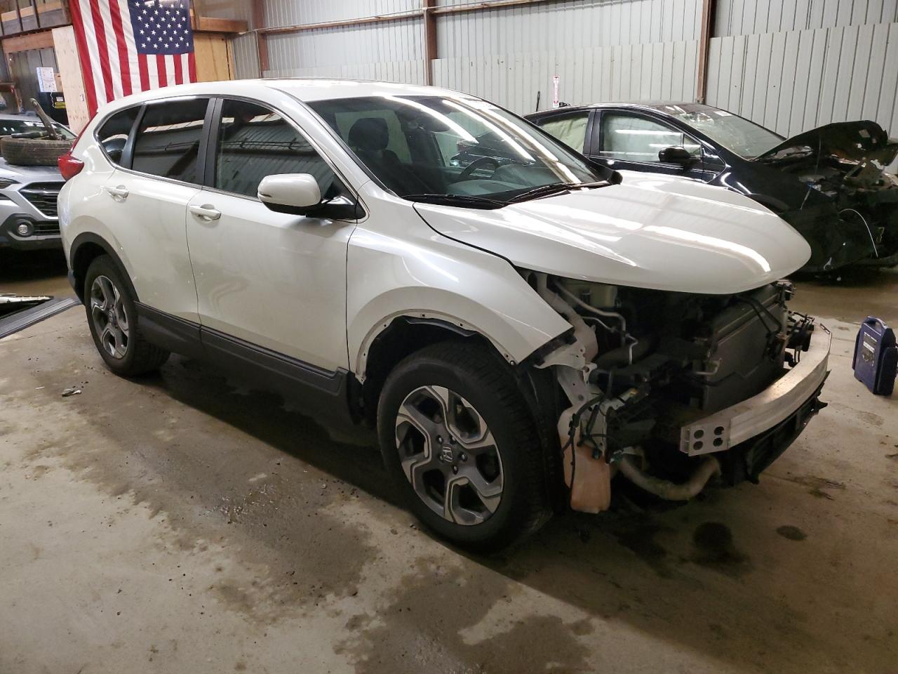 2017 Honda CR-V VIN 2HKRW2H85HH619753 Copart auction photo, front end damage thumbnail 4