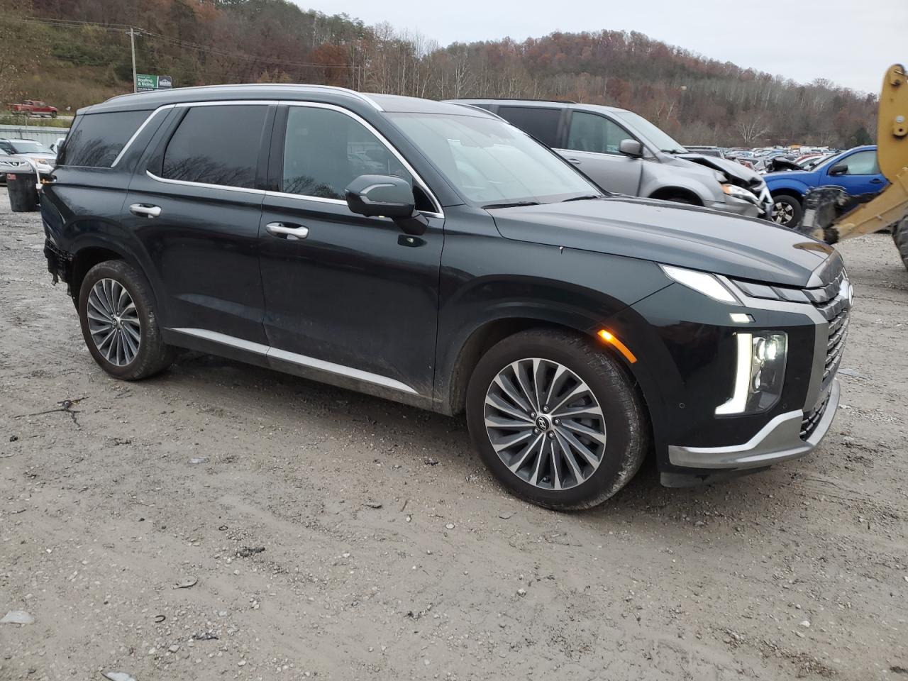2023 Hyundai Palisade VIN KM8R7DGE4PU506036 Copart auction photo, rear end / undercarriage damage thumbnail 4