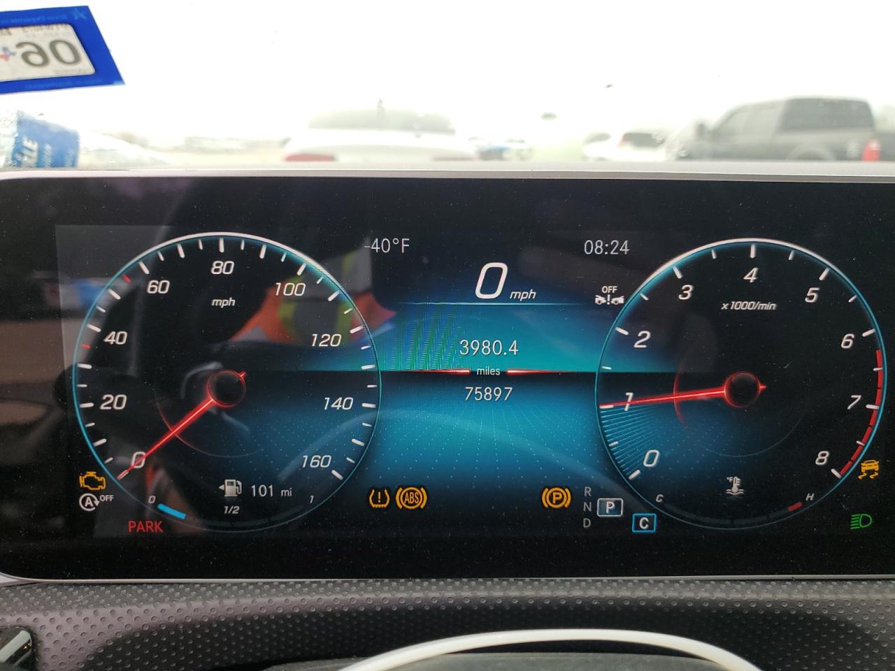 2019 Mercedes-Benz A-klasse VIN WDD3G4EBXKW001687 Copart auction photo, rear end / front end damage thumbnail 9