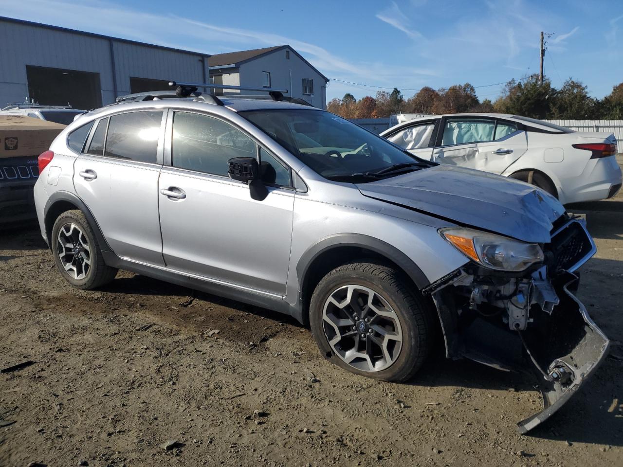 2017 Subaru XV VIN JF2GPADCXH8222208 Copart auction photo, front end damage thumbnail 4