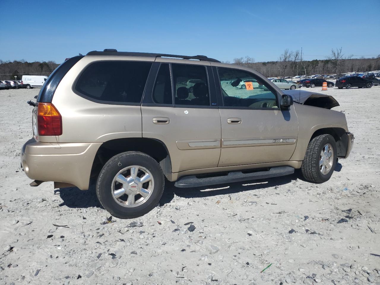 2004 GMC Envoy VIN 1GKDS13S942169804 Copart auction photo, front end damage thumbnail 3
