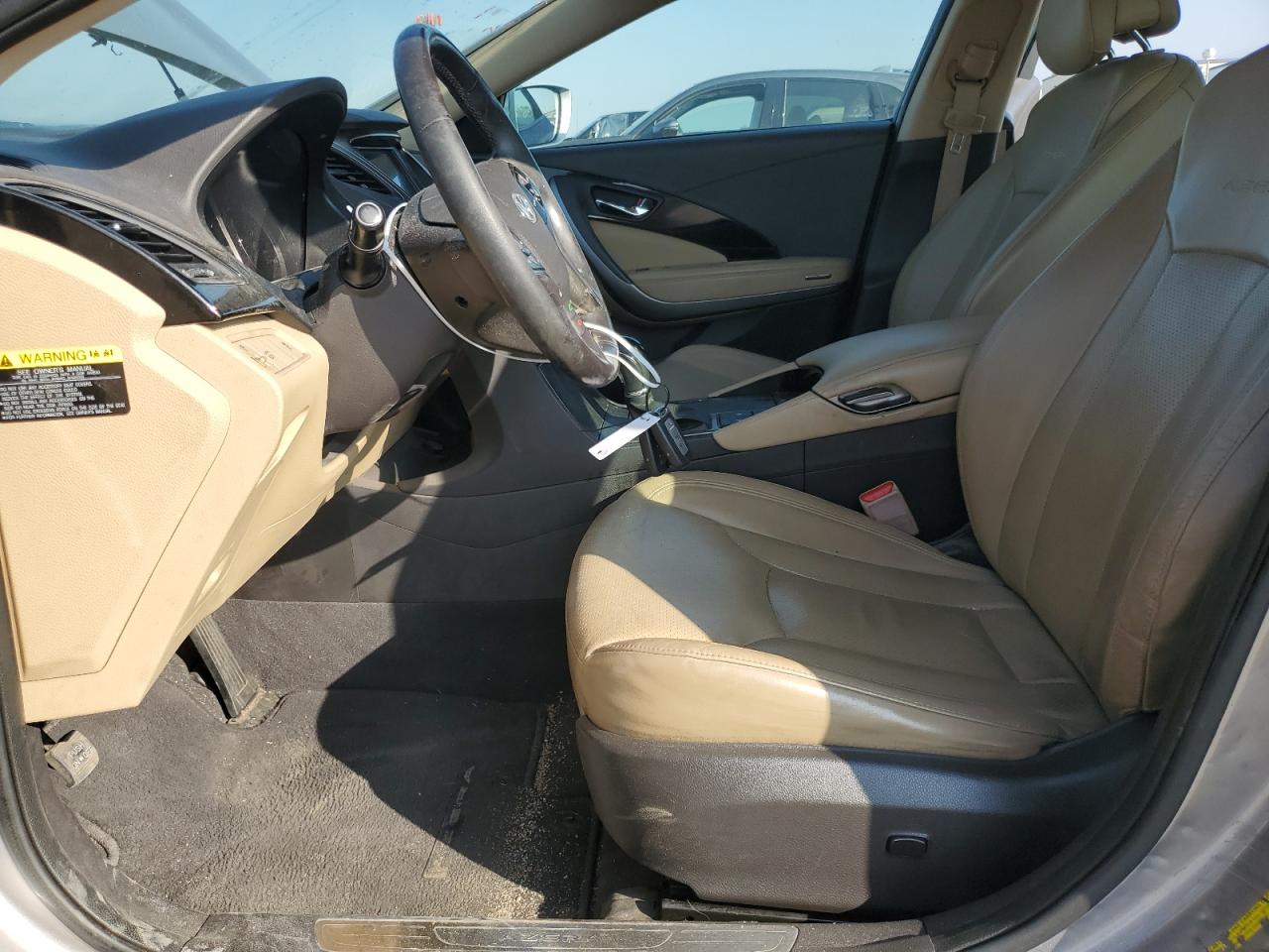 2013 Hyundai Azera VIN KMHFG4JG9DA240717 Copart auction photo, front end / undercarriage damage thumbnail 7
