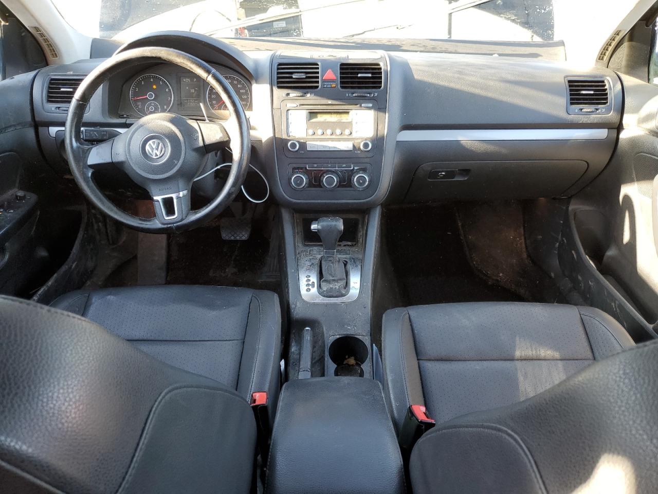 2010 Volkswagen Jetta VIN 3VWRZ7AJ7AM115056 Copart auction photo, all over damage thumbnail 8
