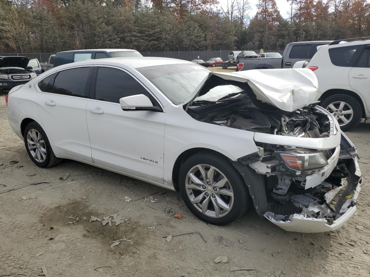 2018 Chevrolet Impala VIN 2G1105S36J9108759 Copart auction photo, front end damage thumbnail 4