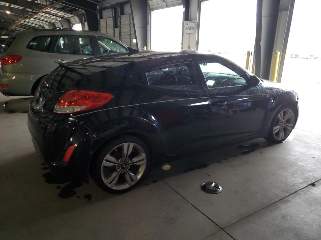 2012 Hyundai Veloster VIN KMHTC6AD1CU054411 Copart auction photo, front end damage thumbnail 3