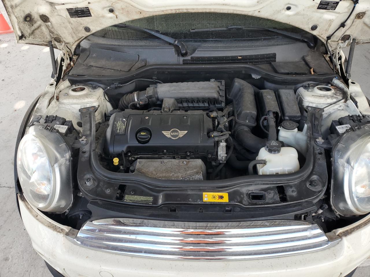2013 MINI Cooper VIN WMWZF3C58DT571204 Copart auction photo, mechanical / minor dent/scratches damage thumbnail 11