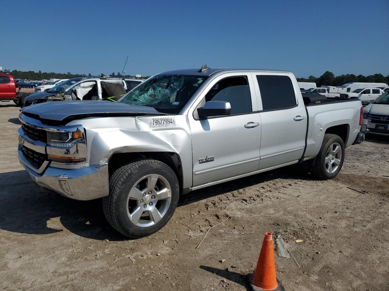 2018 Chevrolet Silverado VIN 3GCPCREC1JG383814