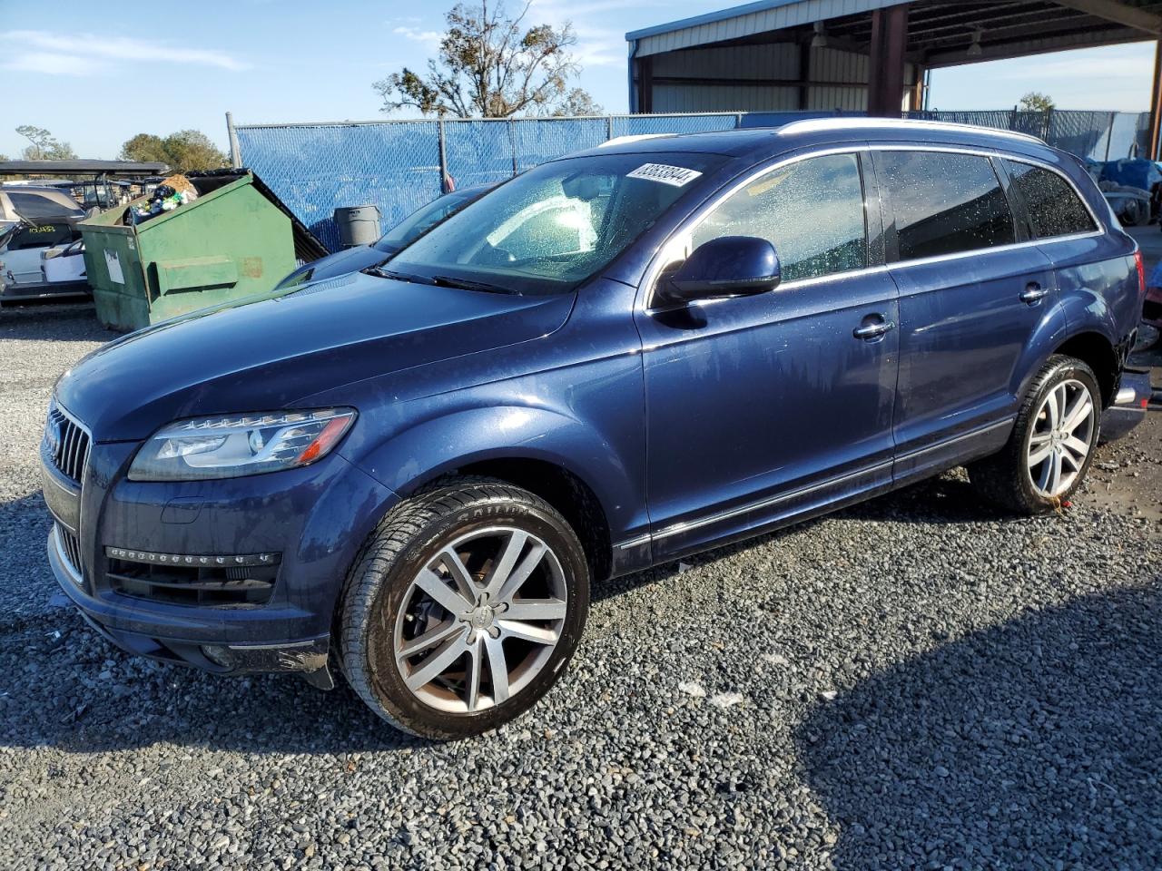 2013 Audi Q7 VIN WA1LMAFEXDD014975