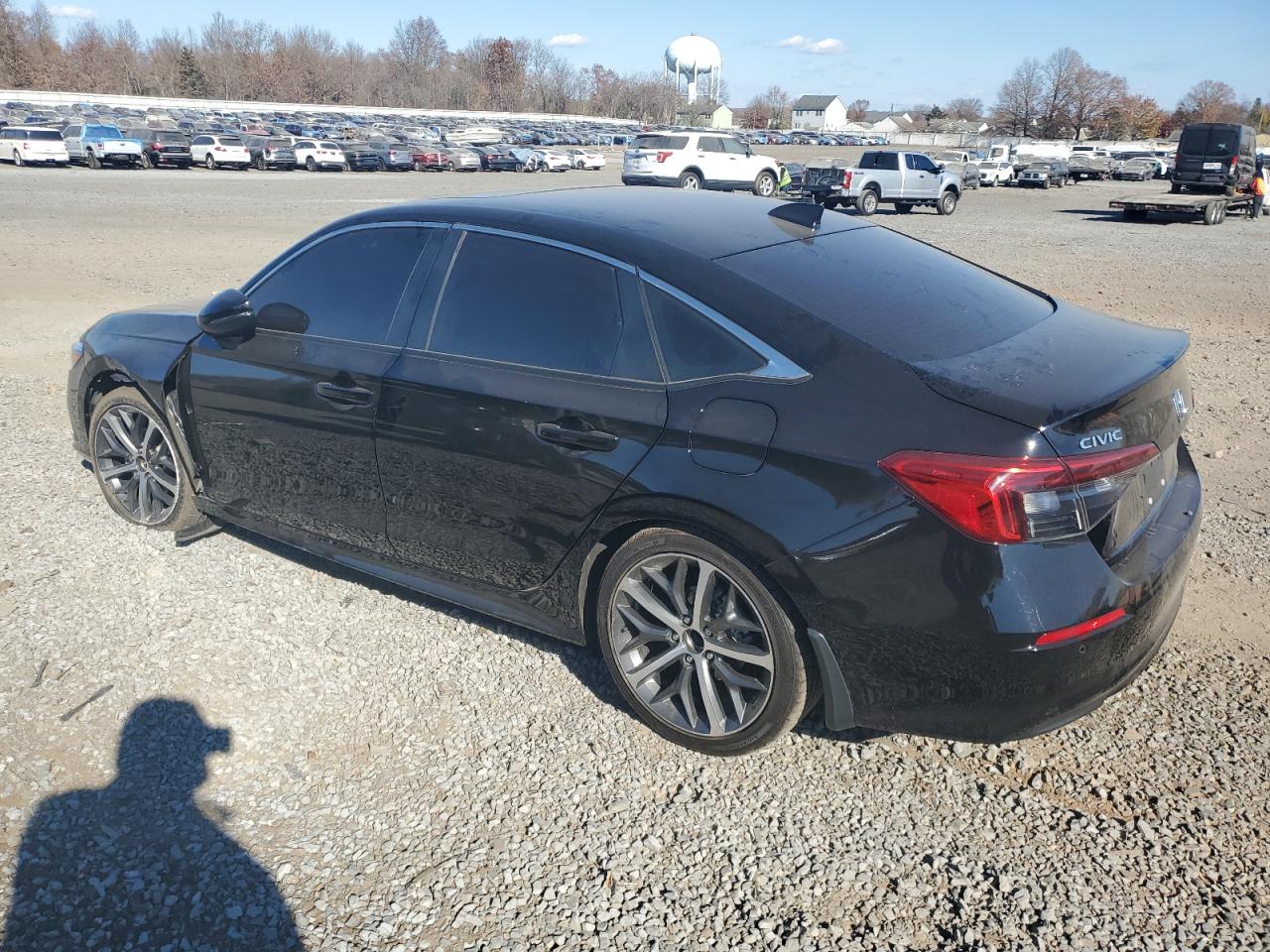 2024 Honda Civic VIN 2HGFE1F98RH316067 Copart auction photo, front end damage thumbnail 2