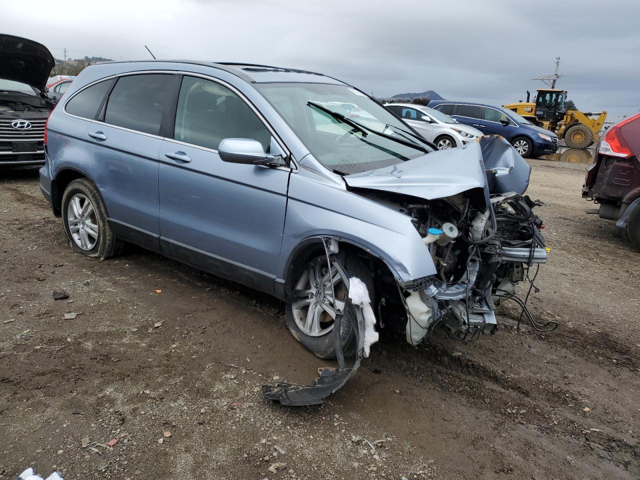 2010 Honda CR-V VIN 5J6RE3H77AL007503 Copart auction photo, all over damage thumbnail 4