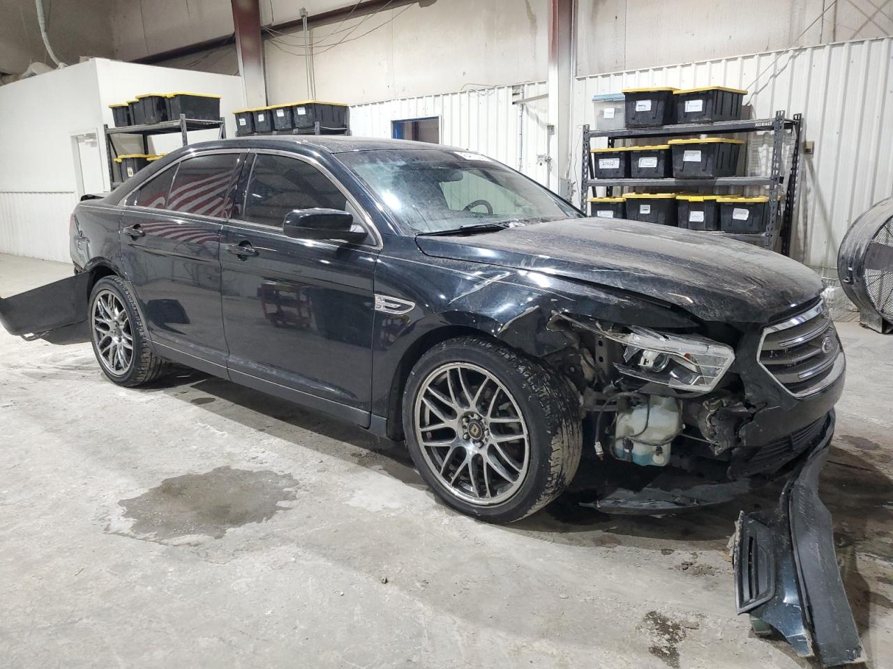 2014 Ford Taurus VIN 1FAHP2E84EG137990 Copart auction photo, rear end / front end damage thumbnail 4