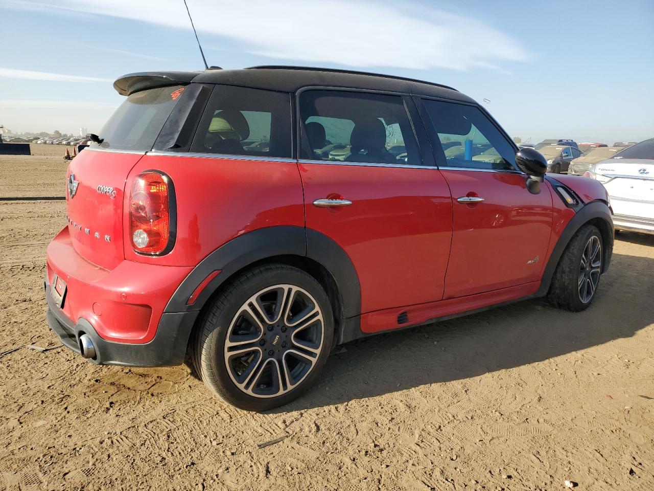 2015 MINI Cooper VIN WMWZC5C56FWP48385 Copart auction photo, front end damage thumbnail 3