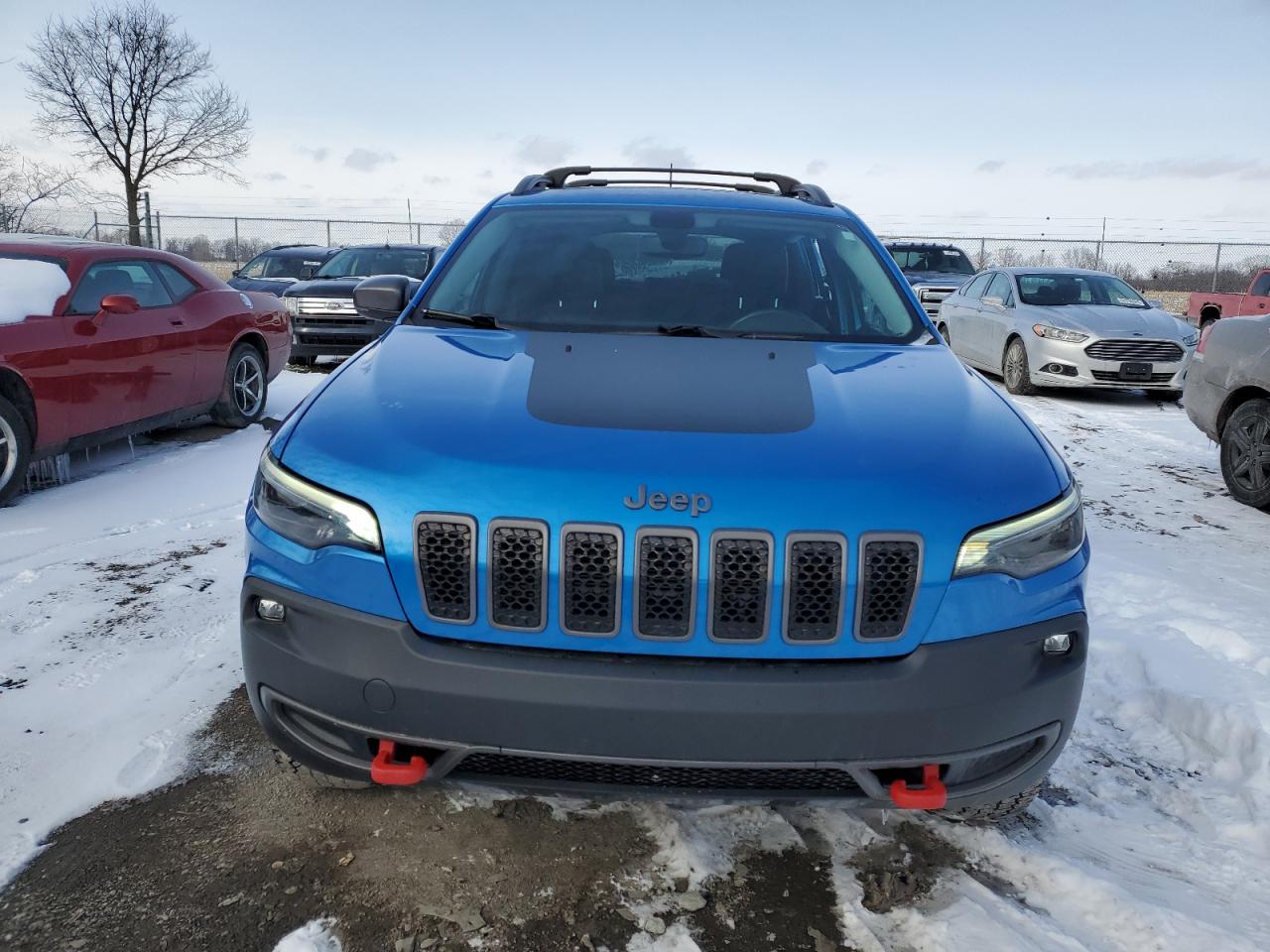 2019 Jeep Cherokee VIN 1C4PJMBN5KD453974 Copart auction photo, side / rear end damage thumbnail 5