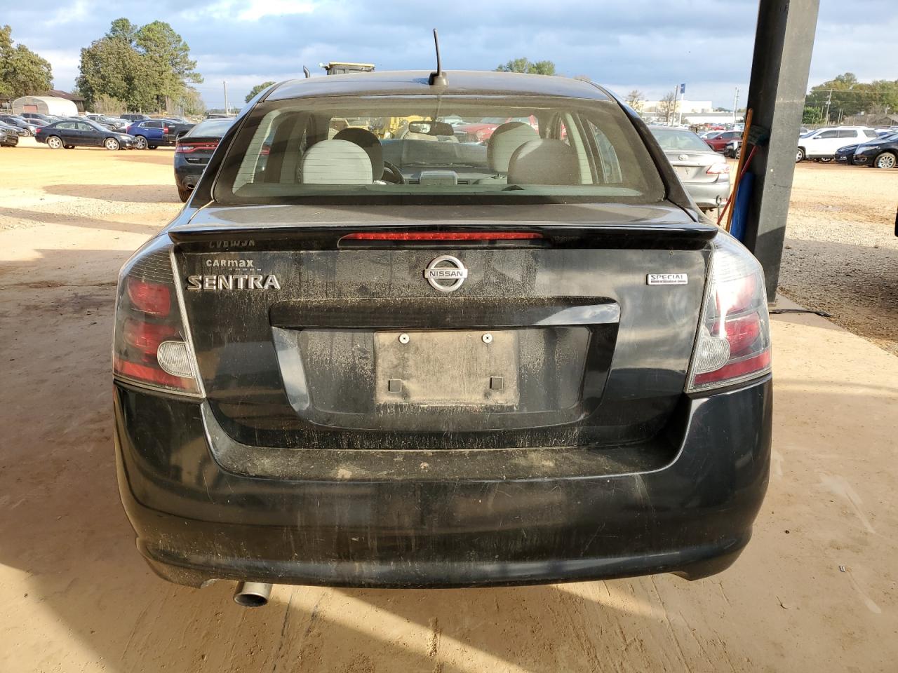 2012 Nissan Sentra VIN 3N1AB6AP0CL648154 Copart auction photo, front end / side damage thumbnail 6