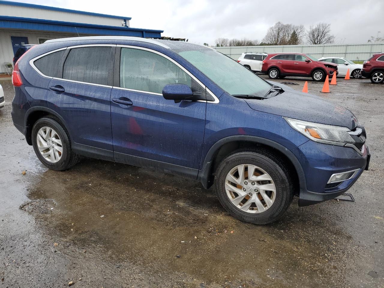 2016 Honda CR-V VIN 2HKRM4H73GH684642 Copart auction photo, rear end damage thumbnail 4