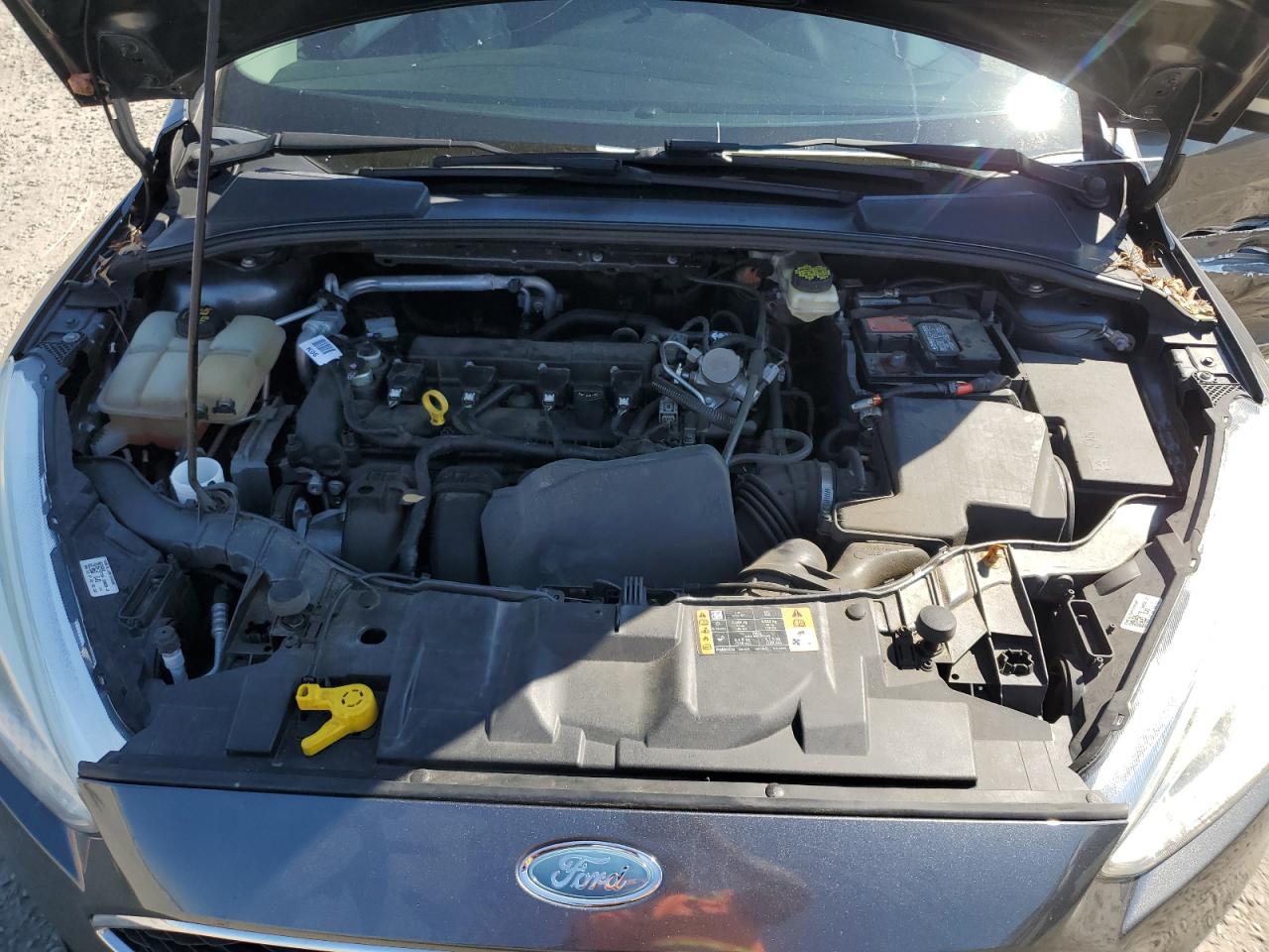 2017 Ford Focus VIN 1FADP3K27HL289228 Copart auction photo, side / front end damage thumbnail 13
