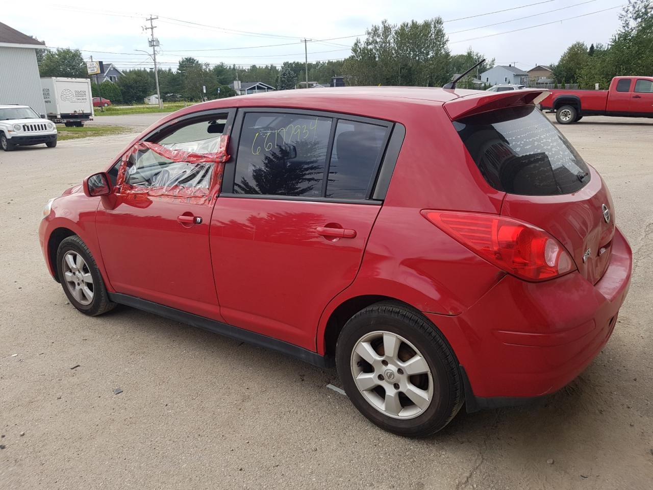 2011 Nissan Versa VIN 3N1BC1CP8BL463043 Copart auction photo, vandalism damage thumbnail 2