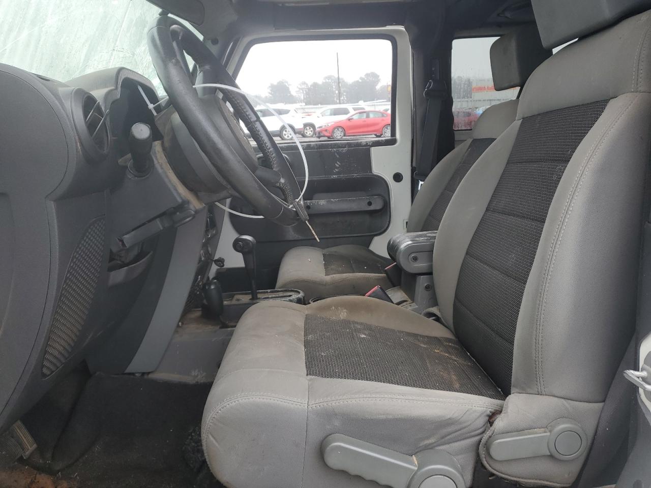 2009 Jeep Wrangler VIN 1J4FA24139L763500 Copart auction photo, side damage thumbnail 7