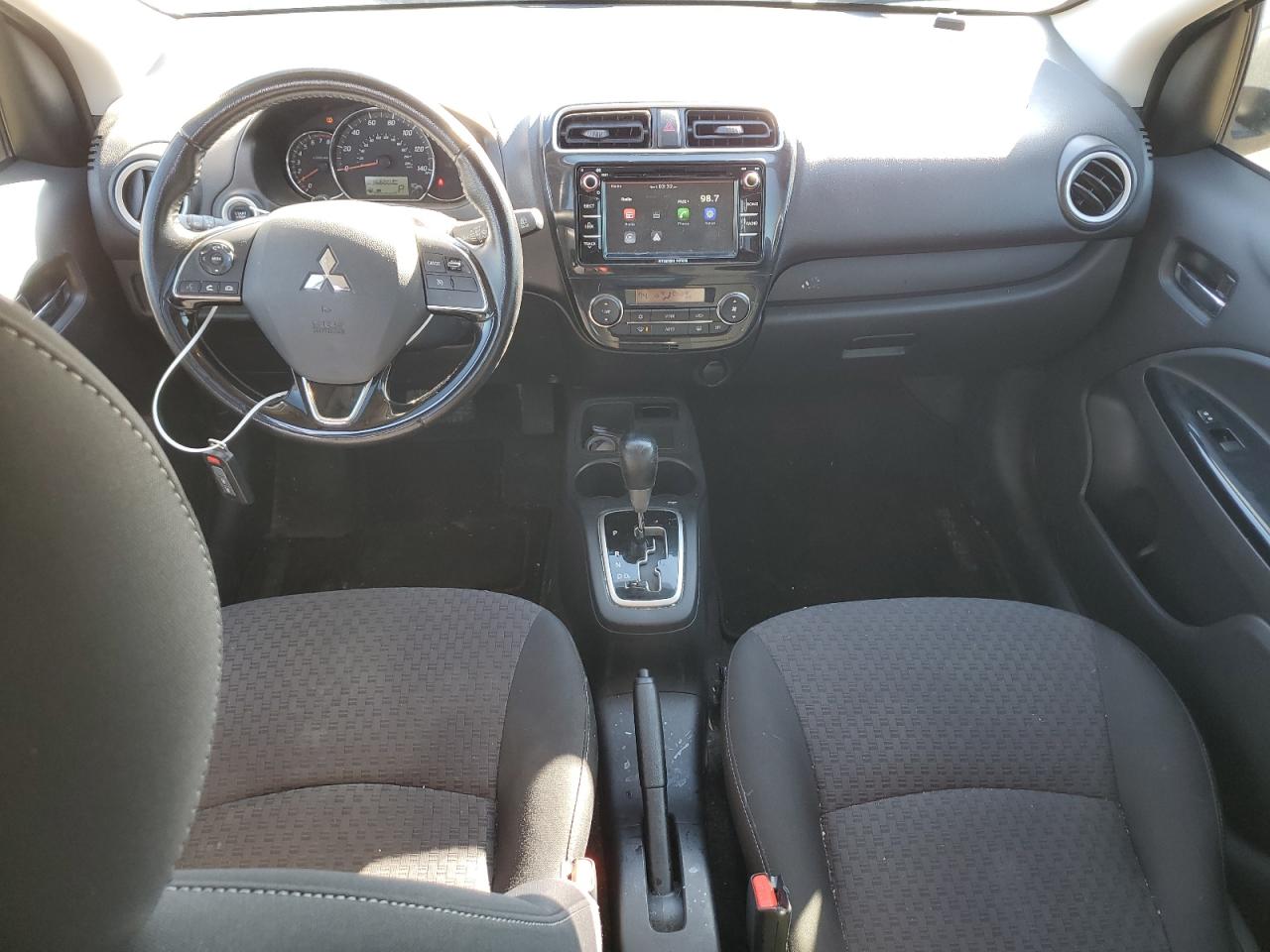 2017 Mitsubishi Mirage VIN ML32A4HJ5HH010985 Copart auction photo, front end / minor dent/scratches damage thumbnail 8