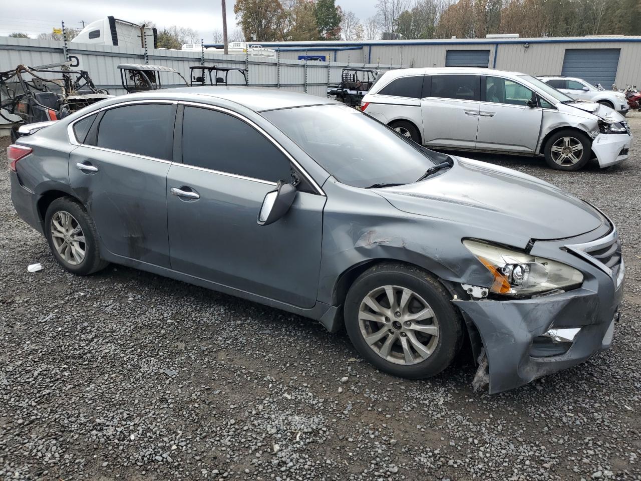 2014 Nissan Altima VIN 1N4AL3AP4EC267615 Copart auction photo, front end / rear end damage thumbnail 4
