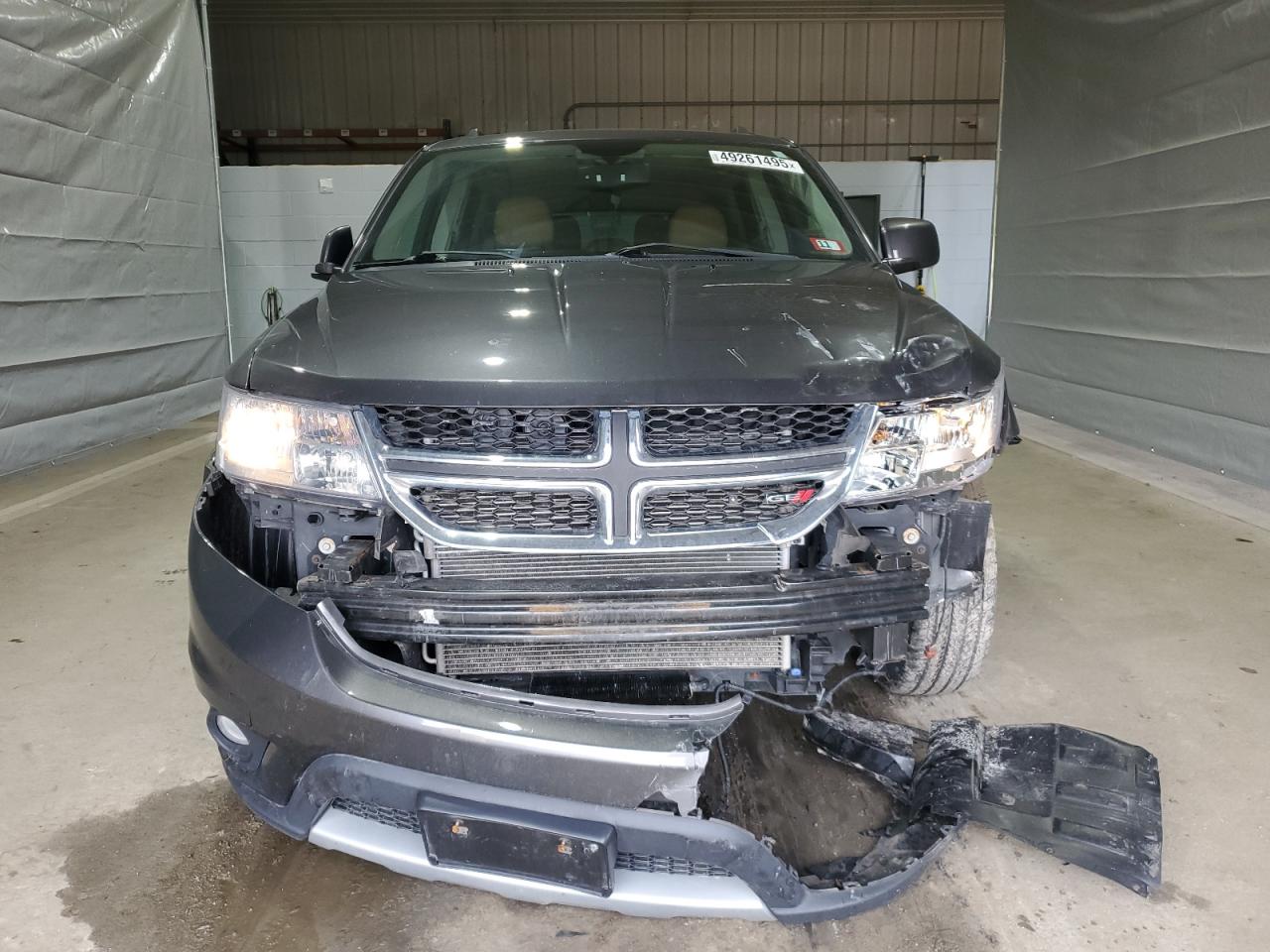 2014 Dodge Journey VIN 3C4PDDBG0ET135851 Copart auction photo, front end damage thumbnail 5
