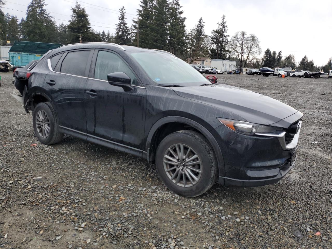 2017 Mazda CX-5 VIN JM3KFACL4H0214172 Copart auction photo, all over damage thumbnail 4