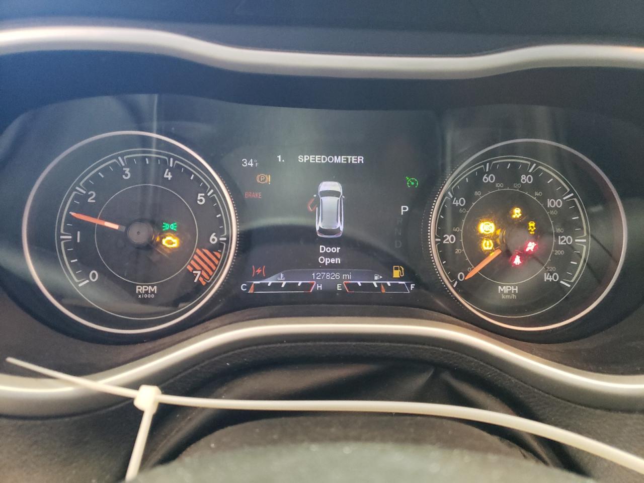 2015 Jeep Grand Cherokee VIN 1C4PJMDB4FW698973 Copart auction photo, front end damage thumbnail 9