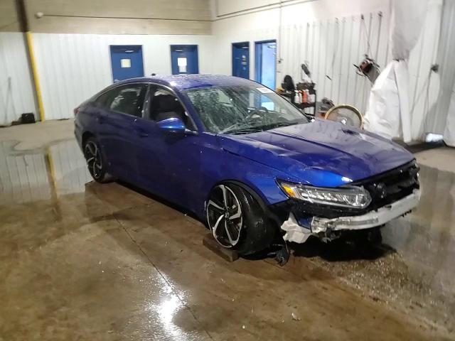 2019 Honda Accord VIN 1HGCV1F3XKA078449 Copart auction photo, side / front end damage thumbnail 14