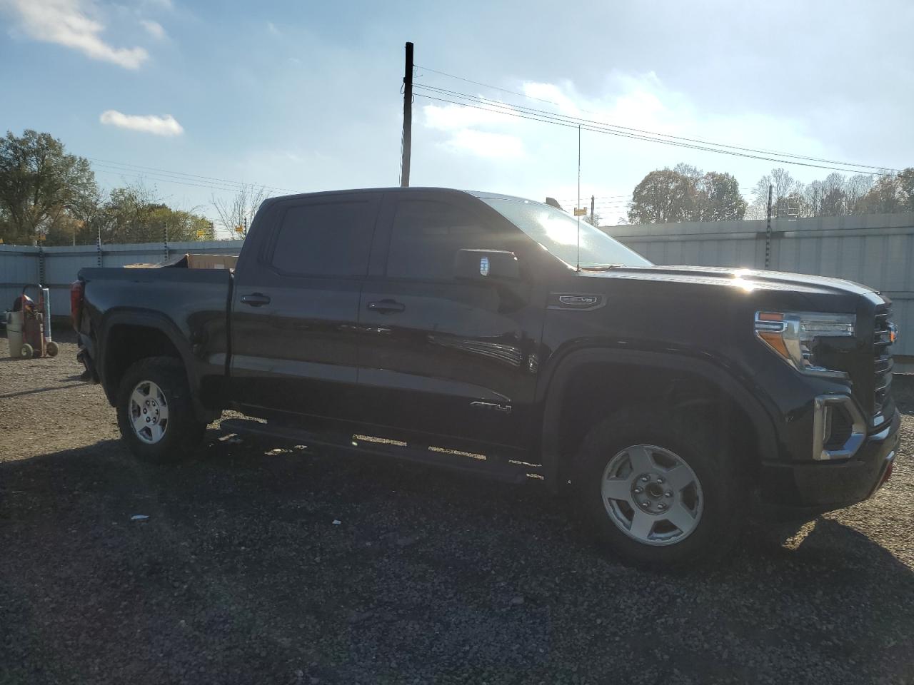 2019 GMC Sierra VIN 3GTP9EED7KG152885 Copart auction photo, rear end damage thumbnail 4