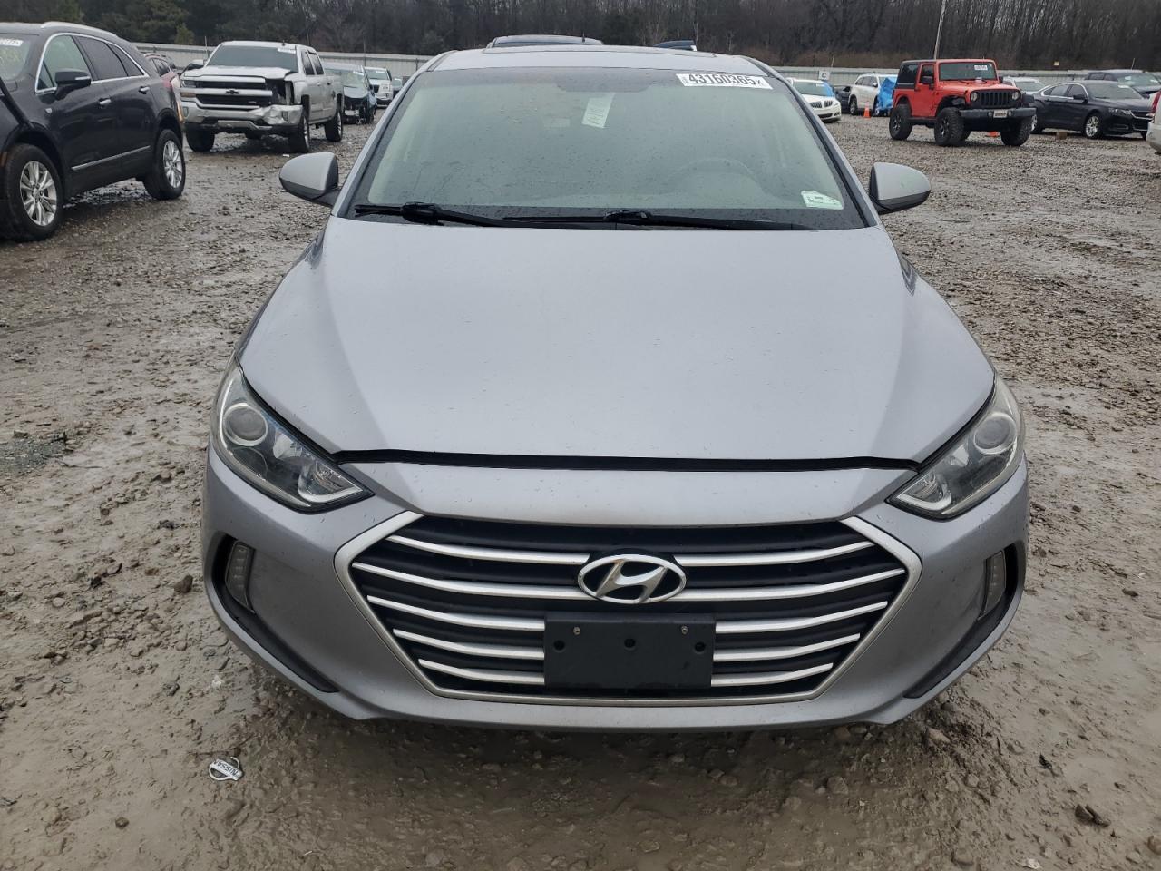 2017 Hyundai Elantra VIN 5NPD84LF9HH155372 Copart auction photo, side damage thumbnail 5