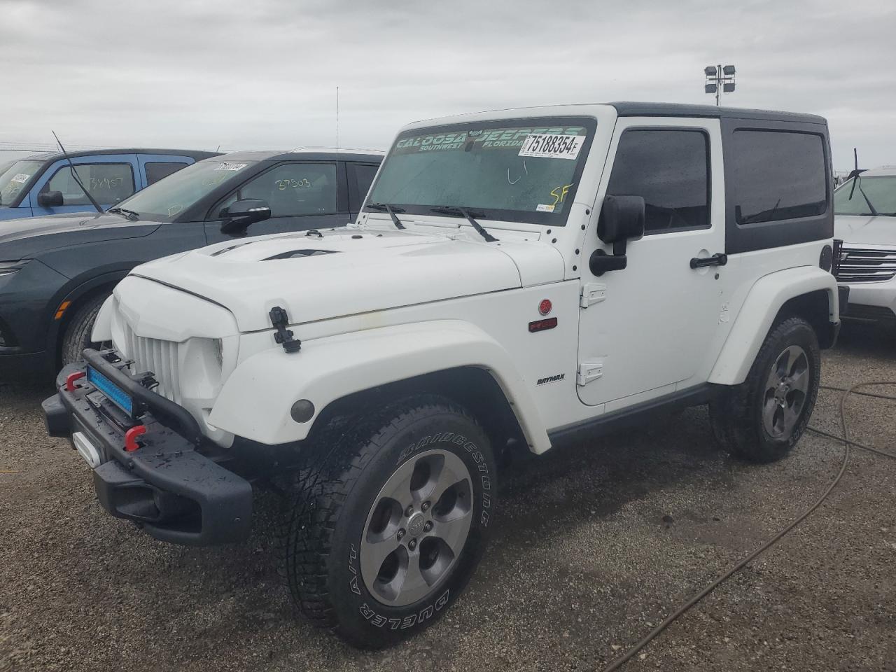 2016 Jeep Wrangler VIN 1C4AJWBG1GL160590