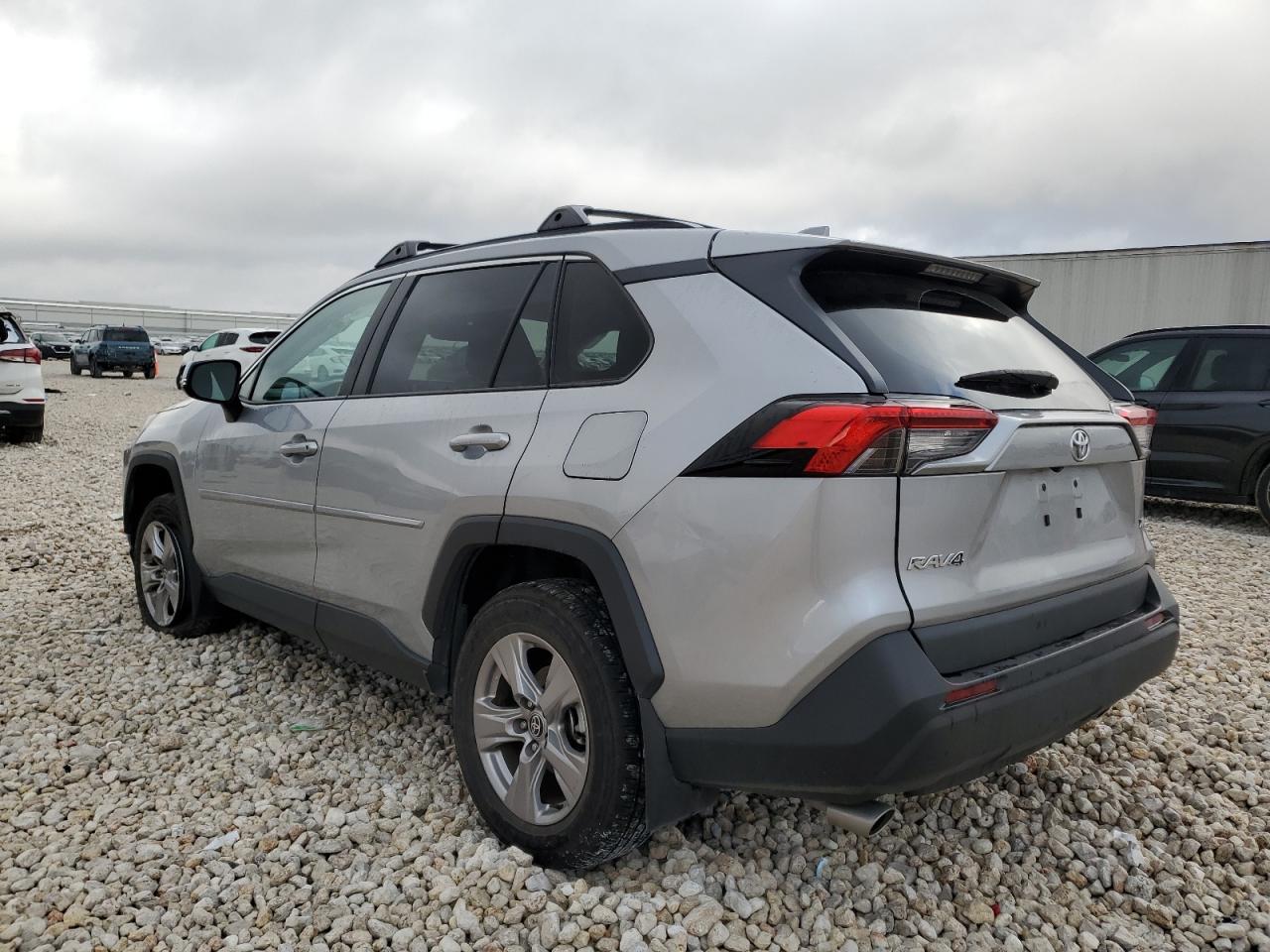 2023 Toyota RAV 4 VIN 2T3W1RFV8PW262448 Copart auction photo, side / rear end damage thumbnail 2