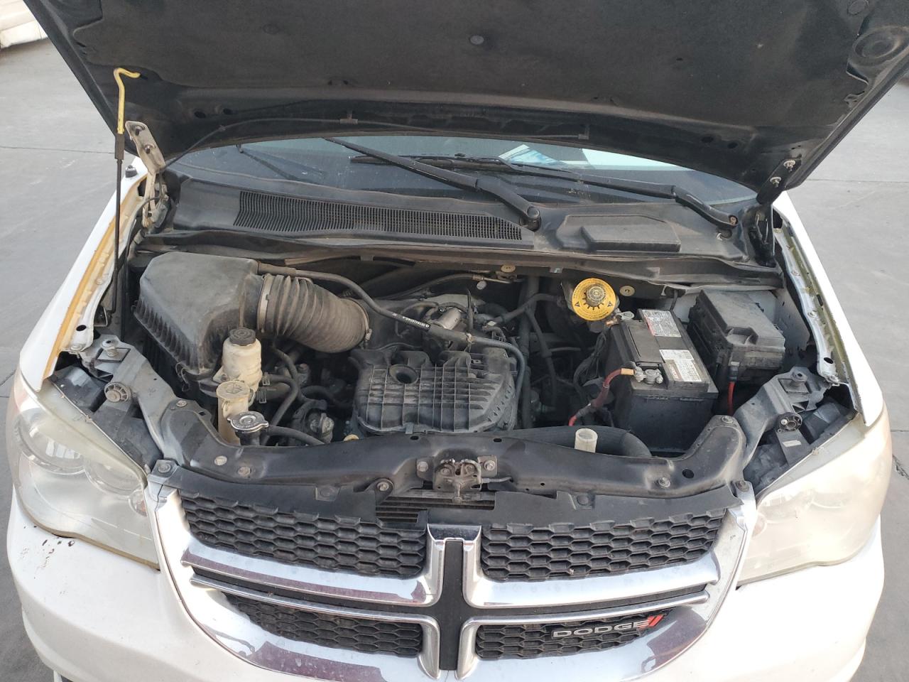 2017 Dodge Caravan VIN 2C4RDGBG5HR758786 Copart auction photo, front end / rear end damage thumbnail 12