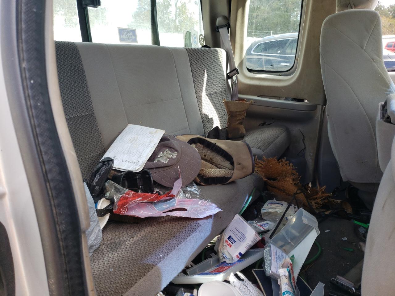 2003 Ford F-150 VIN 1FTRX17213NA70517 Copart auction photo, all over damage thumbnail 10