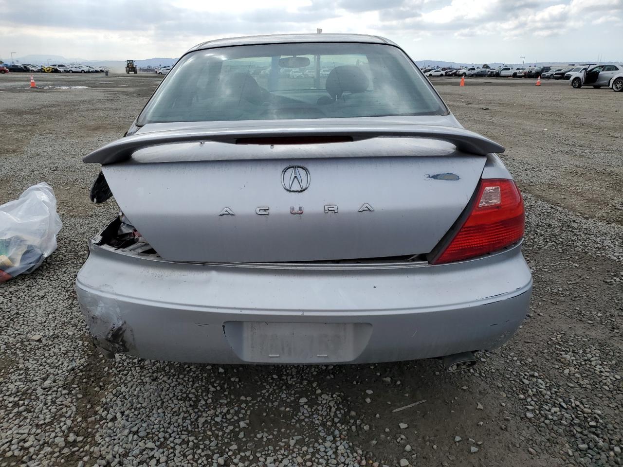 2001 Acura CL VIN 19UYA42411A036445 Copart auction photo, rear end / side damage thumbnail 6