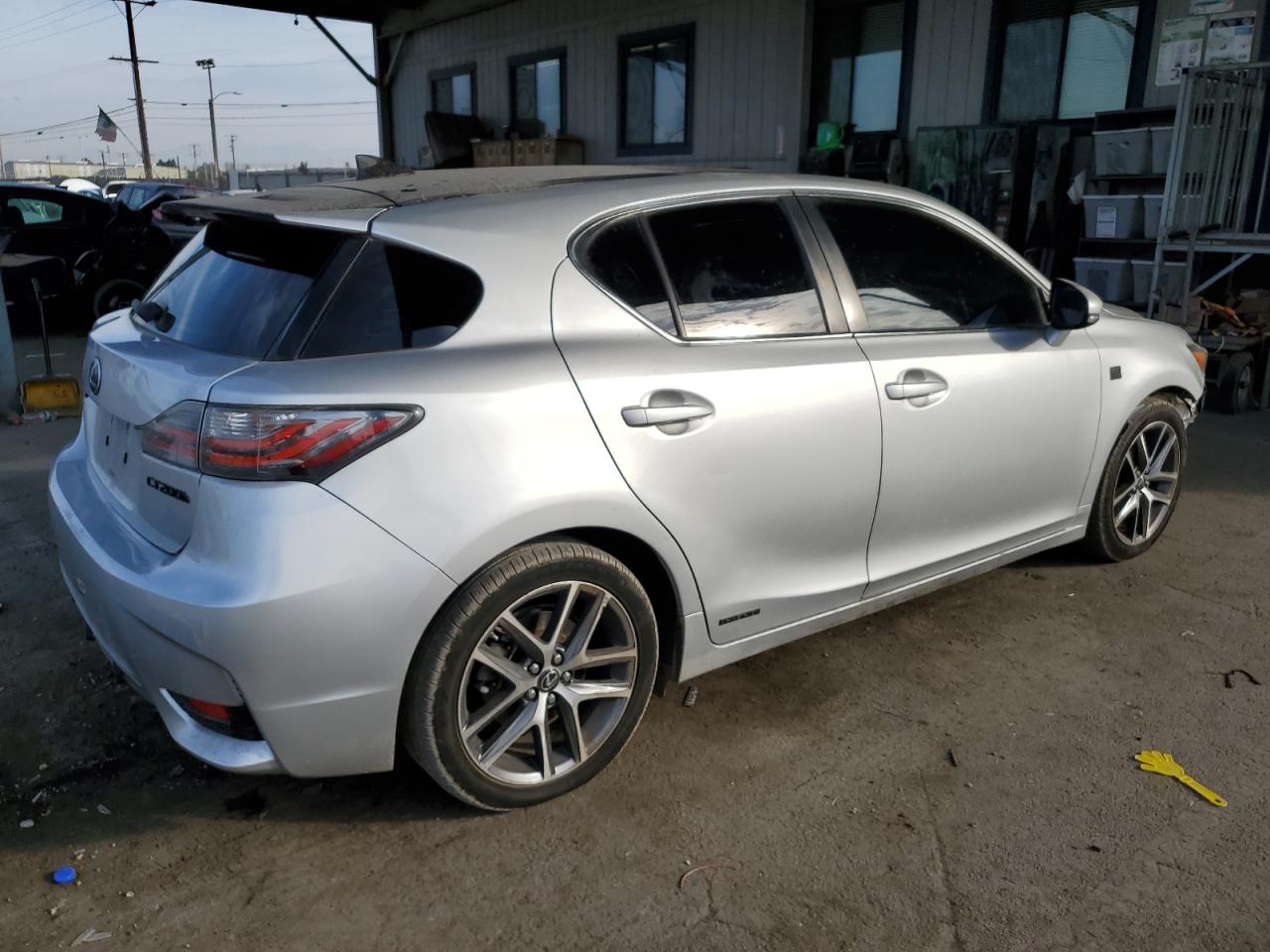 2014 Lexus CT VIN JTHKD5BH2E2192089 Copart auction photo, front end damage thumbnail 3