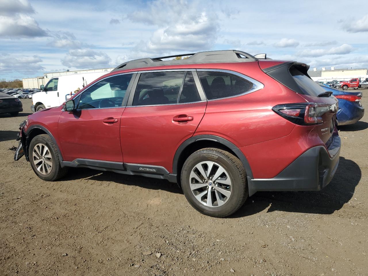 2021 Subaru Outback VIN 4S4BTACC1M3191102 Copart auction photo, front end / minor dent/scratches damage thumbnail 2