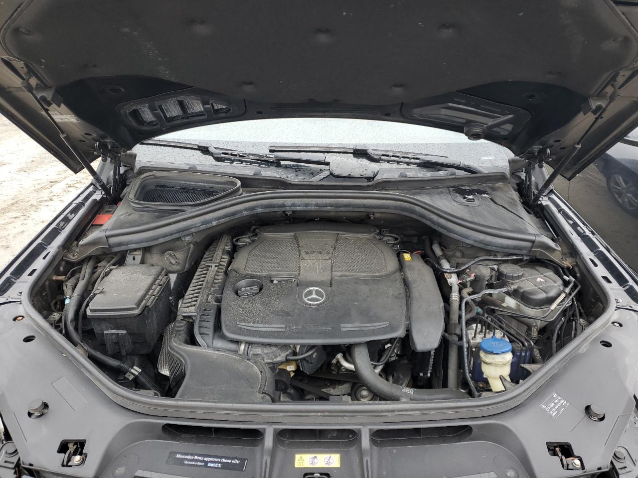 2015 Mercedes-Benz M-klasse VIN 4JGDA5JB5FA530927 Copart auction photo, front end damage thumbnail 12