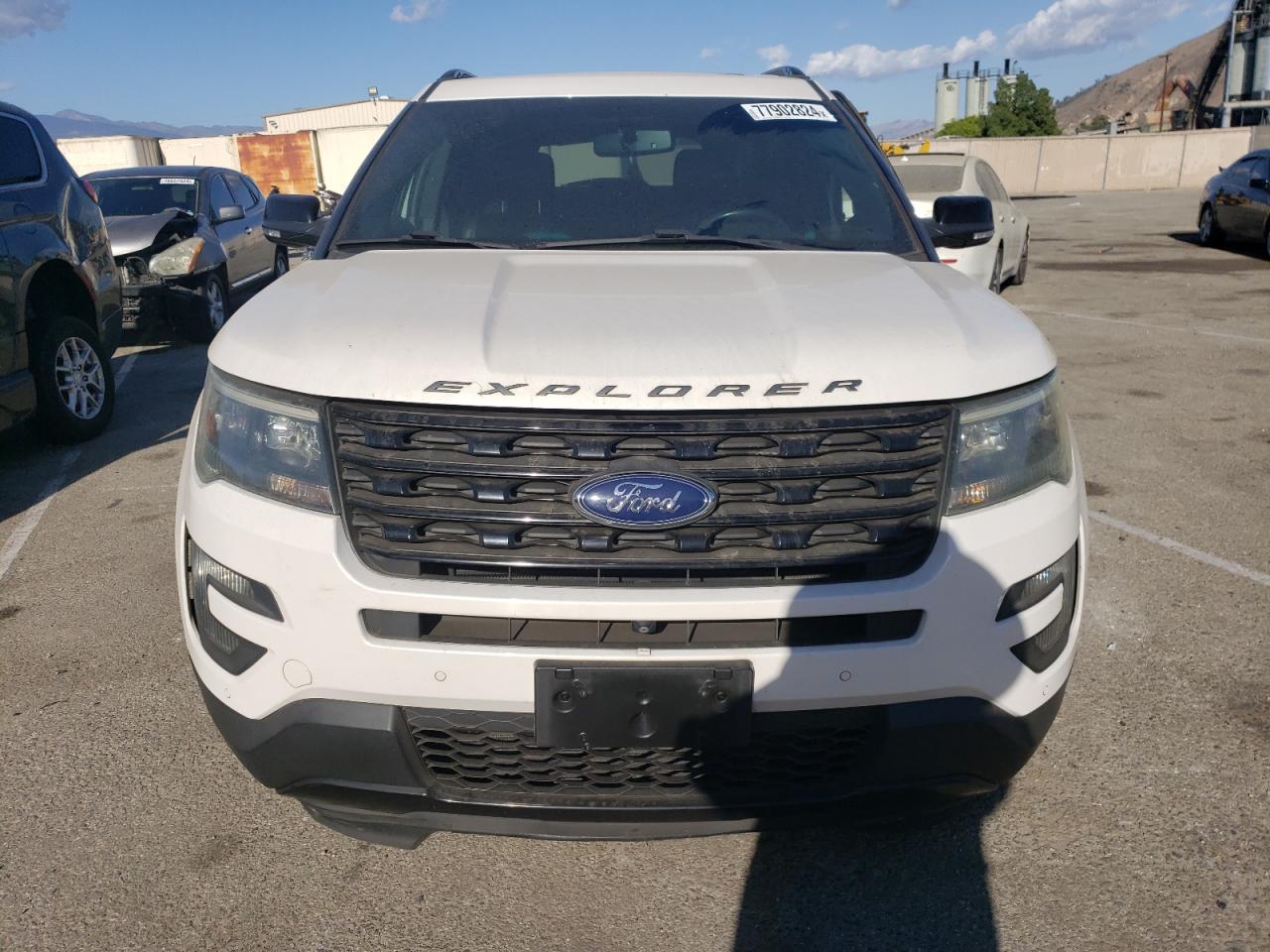2016 Ford Explorer VIN 1FM5K8GT4GGA62271 Copart auction photo, side / rear end damage thumbnail 5