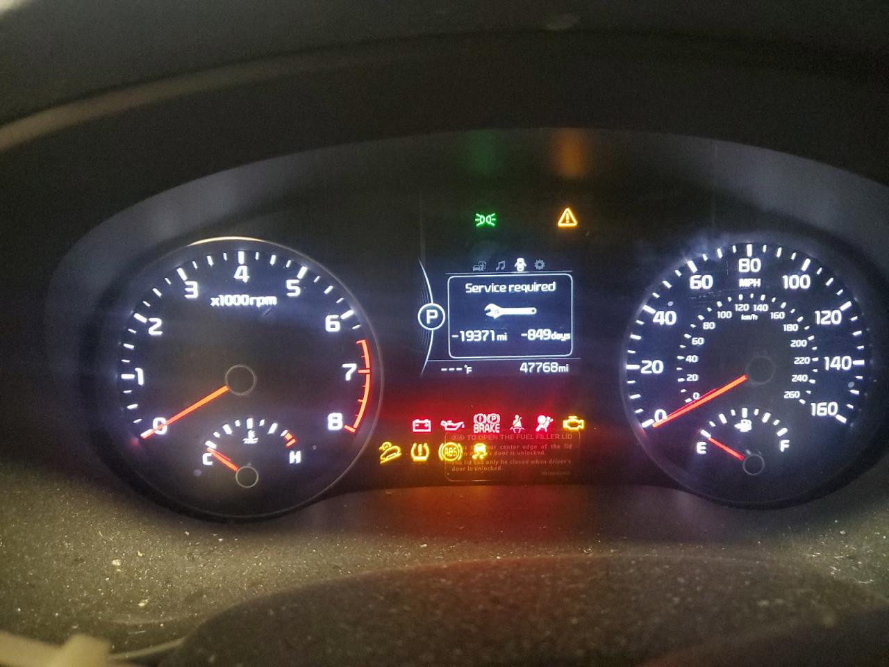 2019 KIA Sportage VIN KNDPMCAC6K7598070 Copart auction photo, front end / minor dent/scratches damage thumbnail 9