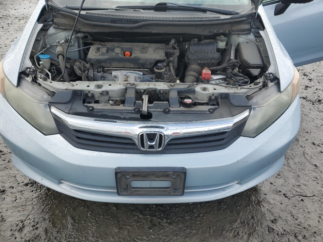 2012 Honda Civic VIN 19XFB2F56CE359545 Copart auction photo, undercarriage damage thumbnail 11