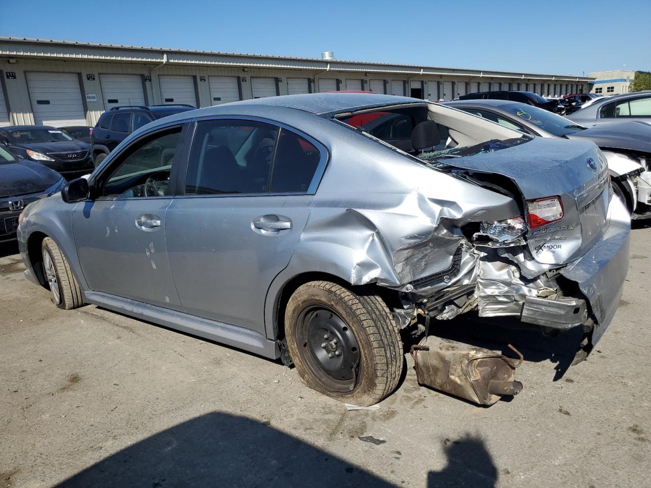 2013 Subaru Legacy VIN 4S3BMCA69D3008927 Copart auction photo, rear end / front end damage thumbnail 2