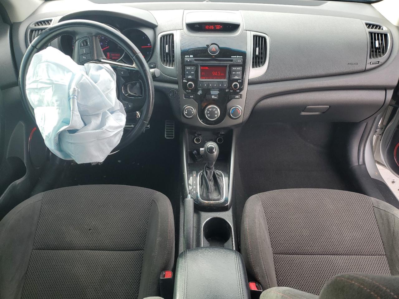 2013 KIA Forte VIN KNAFW6A30D5656936 Copart auction photo, front end / side damage thumbnail 8