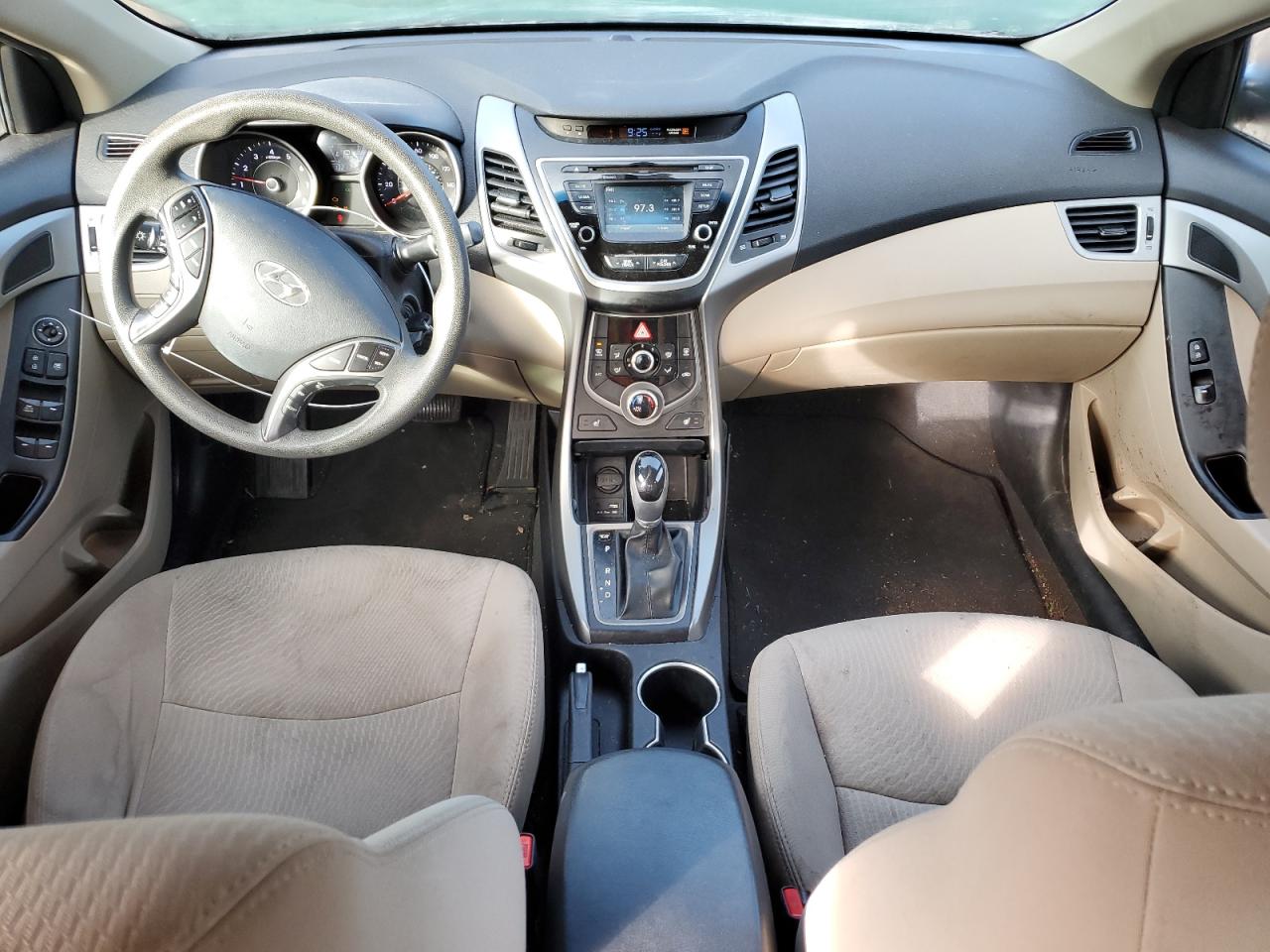 2014 Hyundai Elantra VIN 5NPDH4AE6EH546131 Copart auction photo, front end damage thumbnail 8