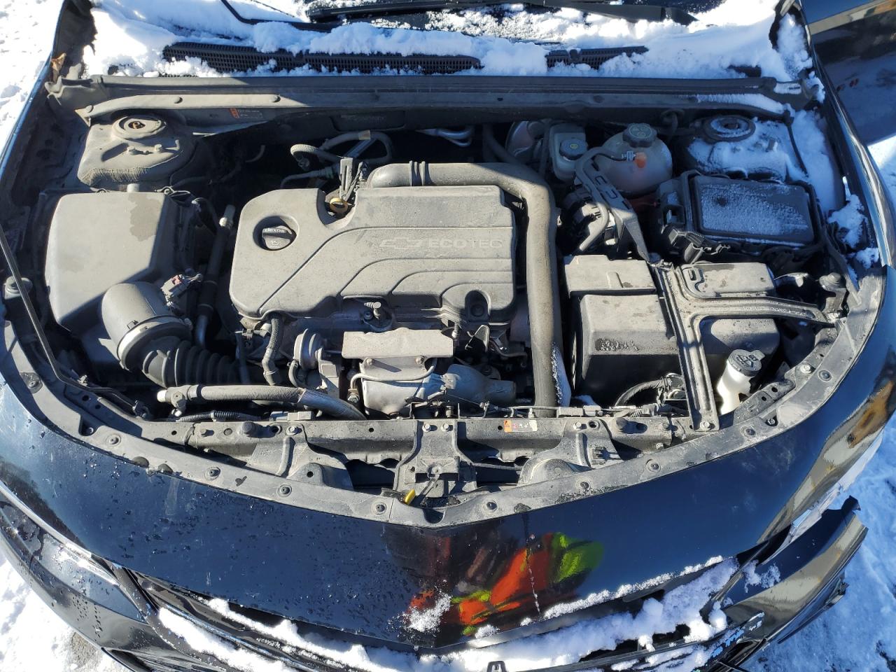 2018 Chevrolet Malibu VIN 1G1ZD5ST3JF163247 Copart auction photo, front end / side damage thumbnail 11