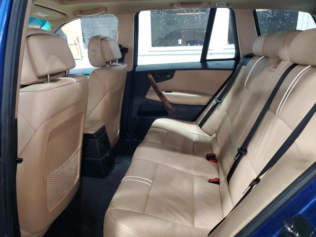 2008 BMW X3 VIN WBXPC93428WJ02985 Copart auction photo, front end / rear end damage thumbnail 10